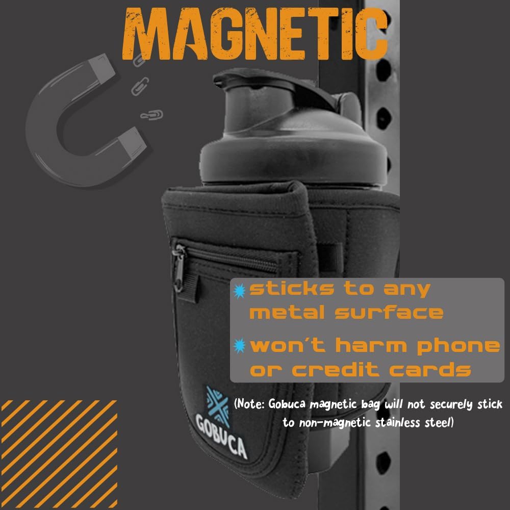 Gobuca Magnetic Gym & Travel Pouch