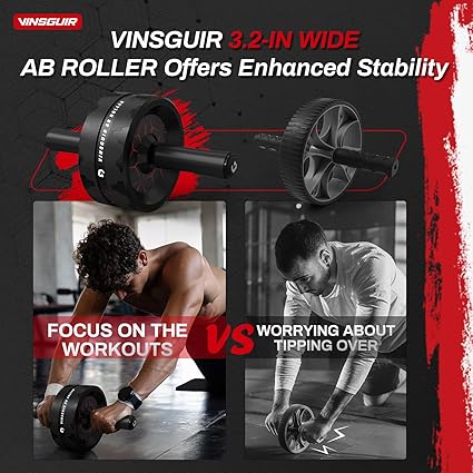 Ab Roller Wheel with Knee Pad