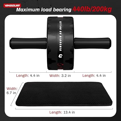 Ab Roller Wheel with Knee Pad