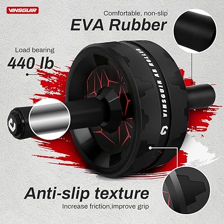 Ab Roller Wheel with Knee Pad